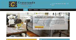 Desktop Screenshot of crossroadsupholstery.com